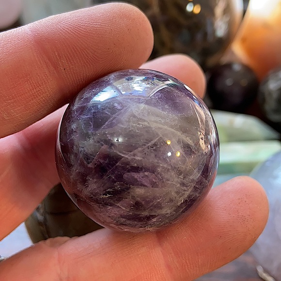 🔥SALE🔥 Dream Amethyst Crystal Mini Sphere! - Picture 4 of 6